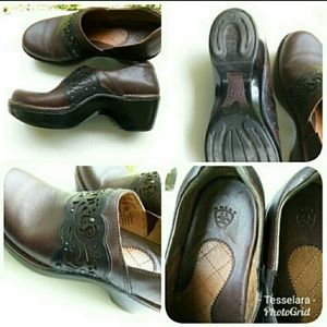 Ariat mules with lace detail sz 9